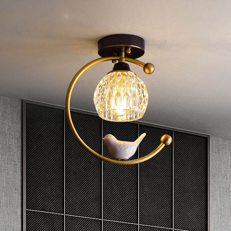Plafonnier de balcon de chambre à coucher de personnalité créative