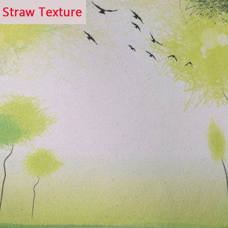 Eleanor's Create an Enchanting Oasis with Custom 3D Rainforest Green Leaves Wallpaper