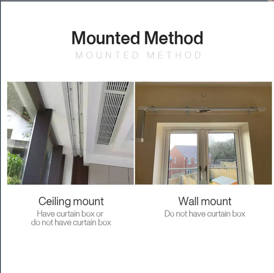 Lily's Smart Zigbee Curtain Motor with Remote