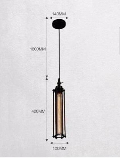 Luminaires suspendus en forme de flûte vintage, lampe suspendue rétro industrielle pour îlot de cuisine, bar, salon, luminaire E27