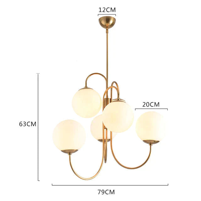 White Glass Pendant Light Loft Hanging Pendant Lamp Fixtures E27/E26 LED Hang Lights For Kitchen Restaurant Bar Lighting
