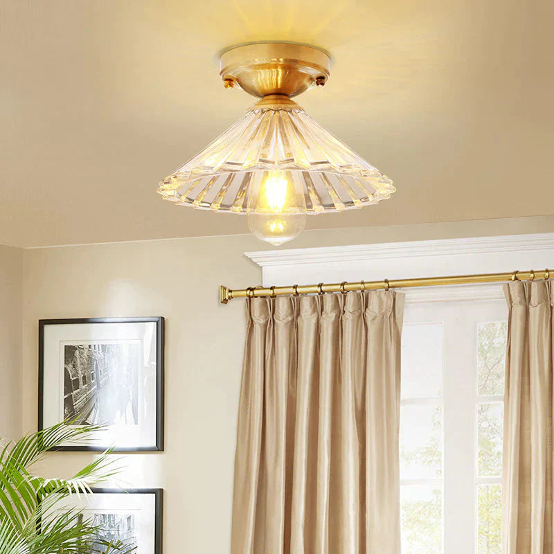 Lampe de couloir simple, plafonnier de balcon de vestiaire