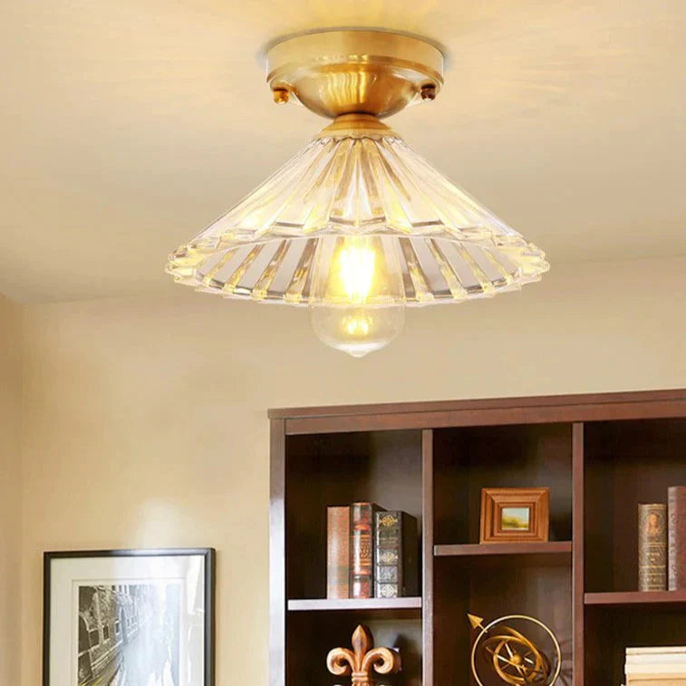 Lampe de couloir simple, plafonnier de balcon de vestiaire
