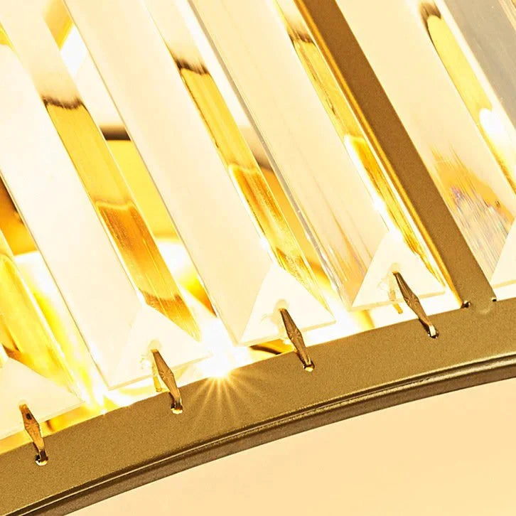 Simple Modern Crystal Ceiling Lamp for Dining Room and Bedroom