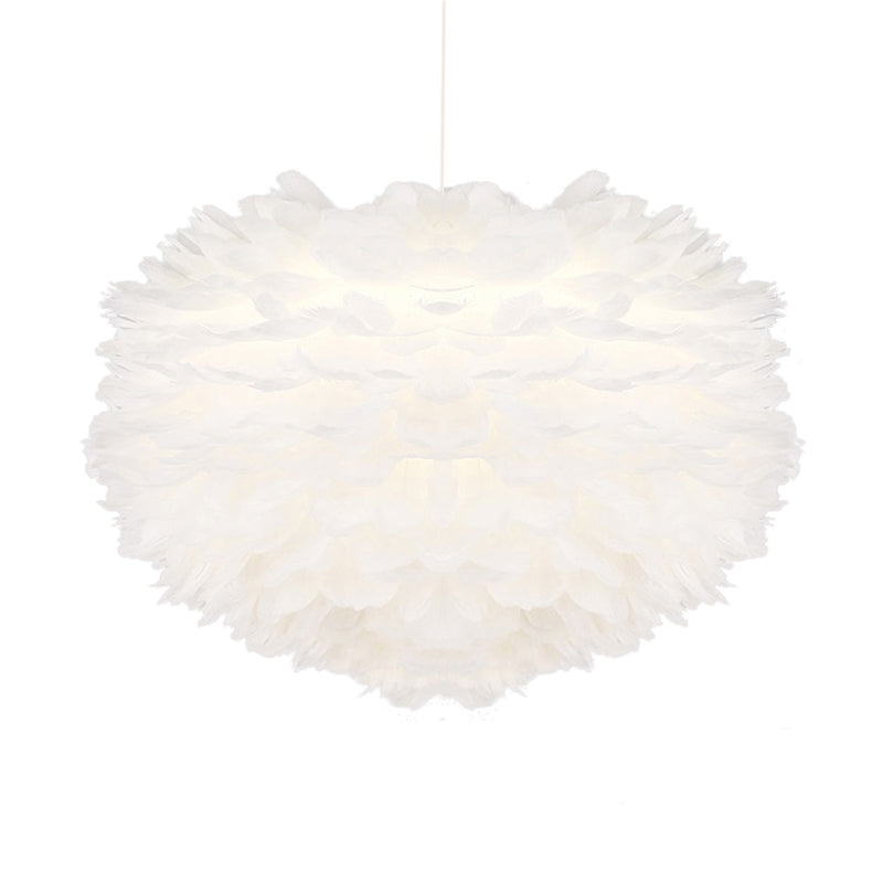 Feather Pendant Light: Modern Style Ceiling Fixture