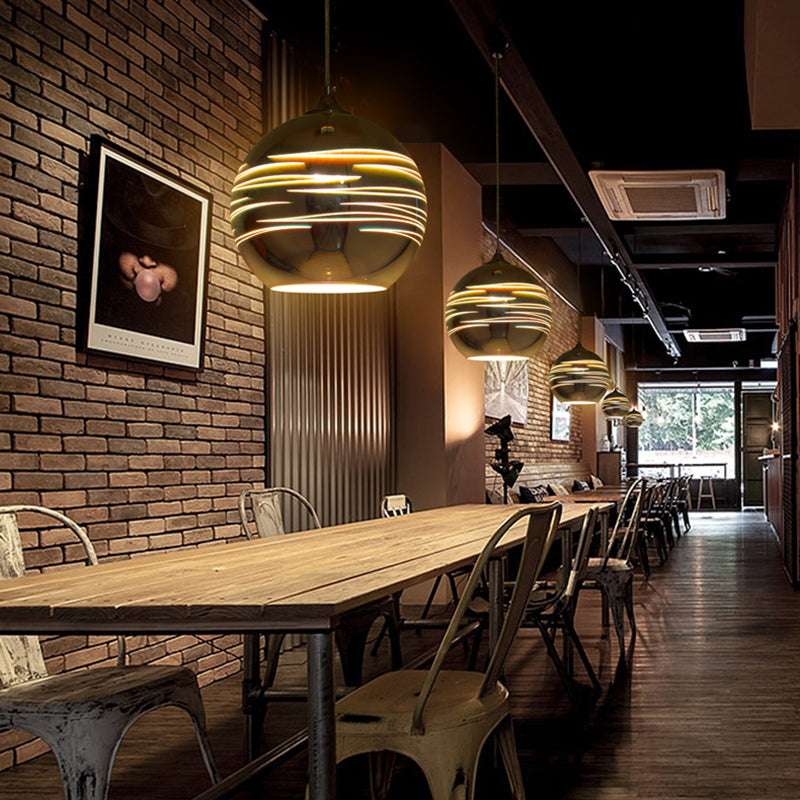 Modern Mini Pendant Light With Glass Shade - Ideal For Bars And Cafes