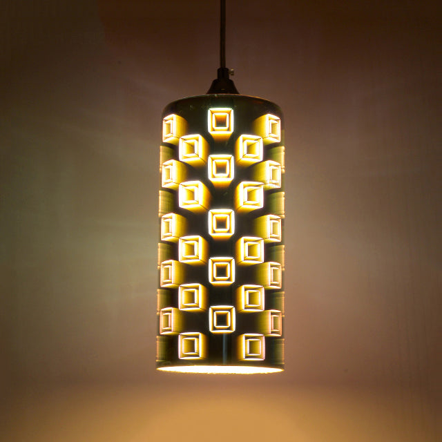 Modern Mini Pendant Light With Glass Shade - Ideal For Bars And Cafes