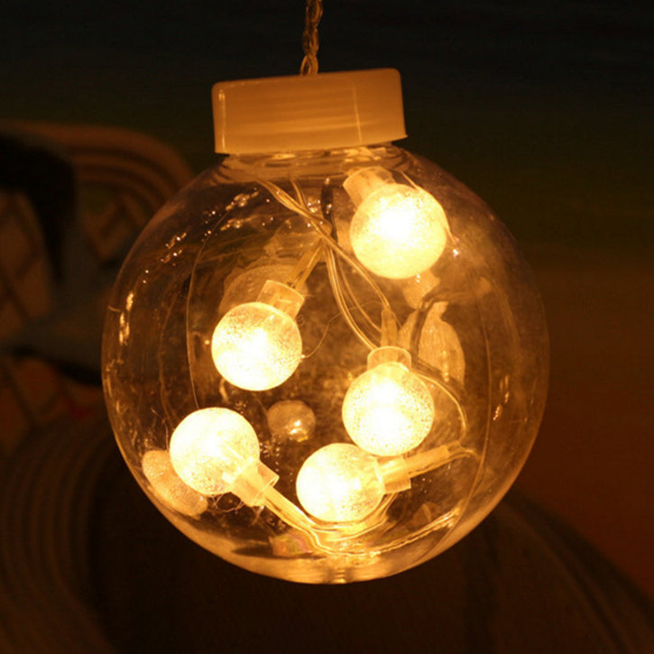 Modern Clear Bubble Shade Hanging Light For Festival Decoration