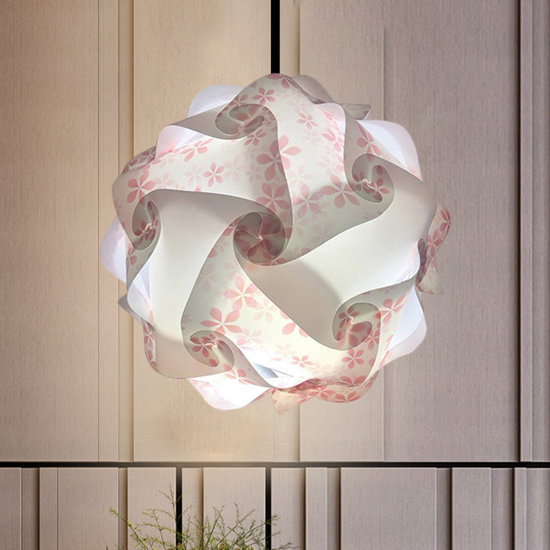 Diy Hanging Ceiling Light - Black/Red/Blue Simple Design Ideal For Study Room Red