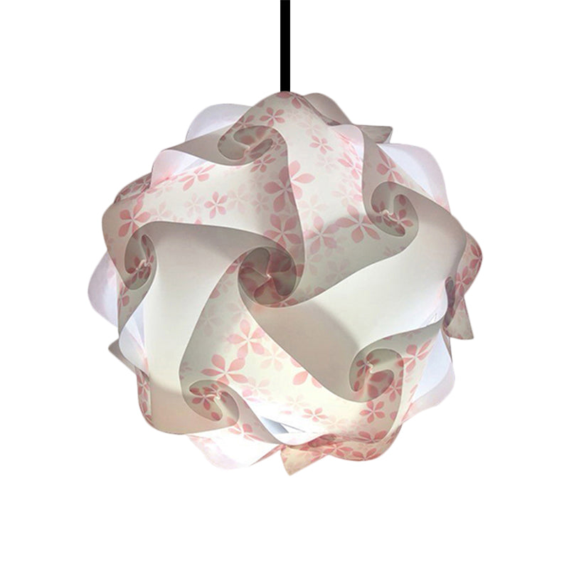 Diy Hanging Ceiling Light - Black/Red/Blue Simple Design Ideal For Study Room