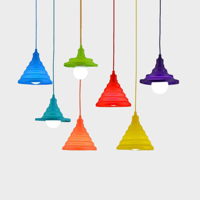 Silica Gel Babel Pendant Light – Modern & Foldable Hanging Lamp in Multi Colors