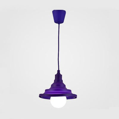 Silica Gel Babel Pendant Light – Modern & Foldable Hanging Lamp in Multi Colors