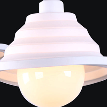 Silica Gel Babel Pendant Light – Modern & Foldable Hanging Lamp in Multi Colors