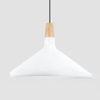 Suspension Nordic Coolie Shade pour bureau, café - Aluminium, 7/10,5/15 pouces de large, 1 lampe à suspension à tête