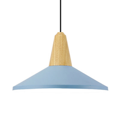 Macaron Pendant Lamp - Aluminum, 10/14 Inch Wide, Adjustable Cord - Living Room Pendant Light