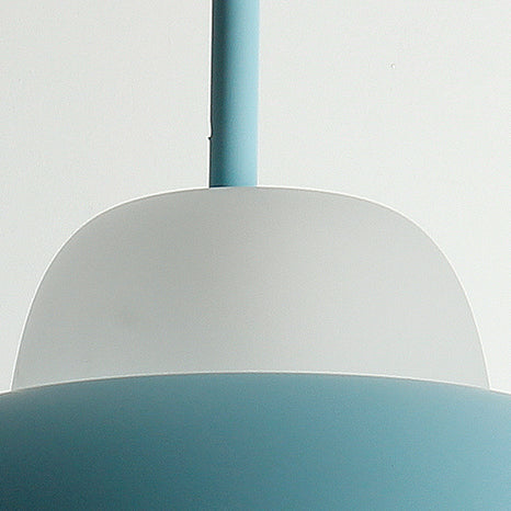 Suspension Macaron avec tête en métal réglable