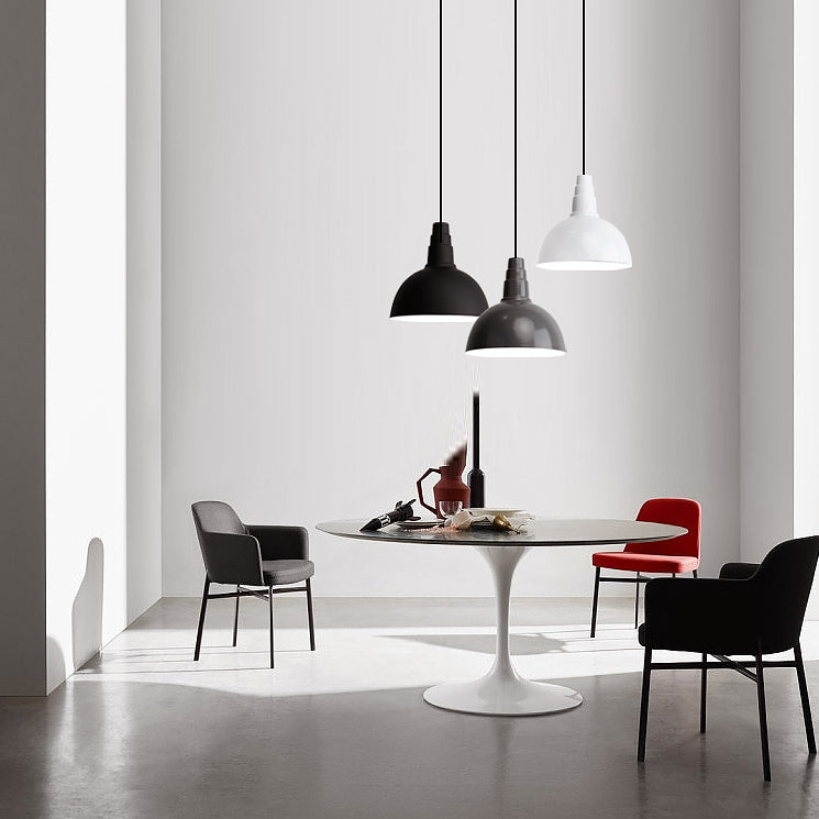 Nordic Style Adjustable Metal Hanging Light for Office and Study Room