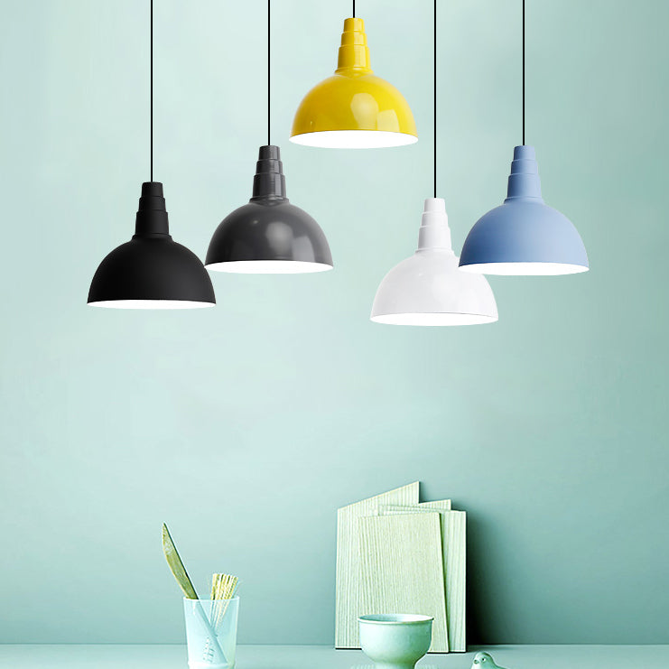 Nordic Style Adjustable Metal Hanging Light for Office and Study Room