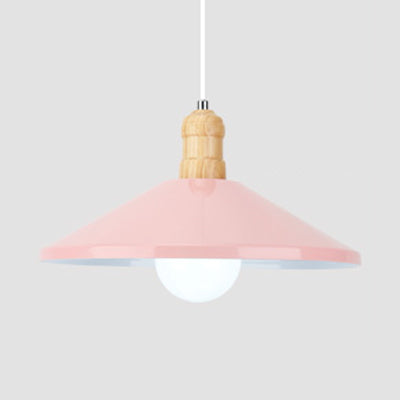 Coolie Shade Pendant Light: Stylish Metal Hanging Lamp for Kitchen/Dining Room