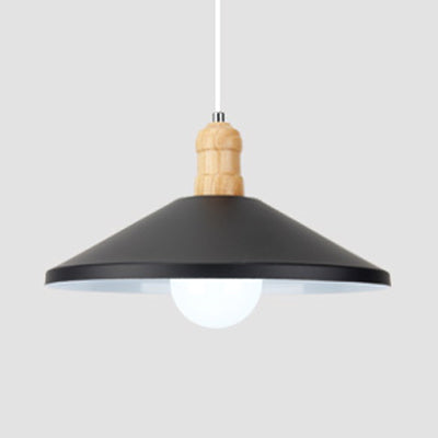 Coolie Shade Pendant Light: Stylish Metal Hanging Lamp for Kitchen/Dining Room