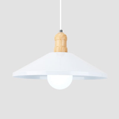 Coolie Shade Pendant Light: Stylish Metal Hanging Lamp for Kitchen/Dining Room