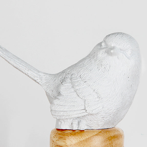 Lampe à suspension élégante en forme de macaron avec petit oiseau, lampe à suspension métallique de 10/12 pouces de large pour chambre d'enfant