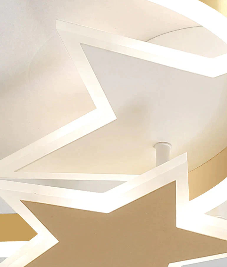 Plafonnier LED simple et créatif en cuivre