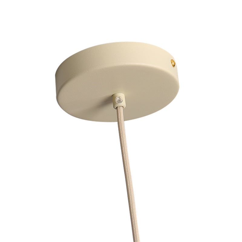 Modern Nordic Pendant Ceiling Light - 9"/12" Conic Shape, Metal Suspension, Black/White - Ideal for Living Room