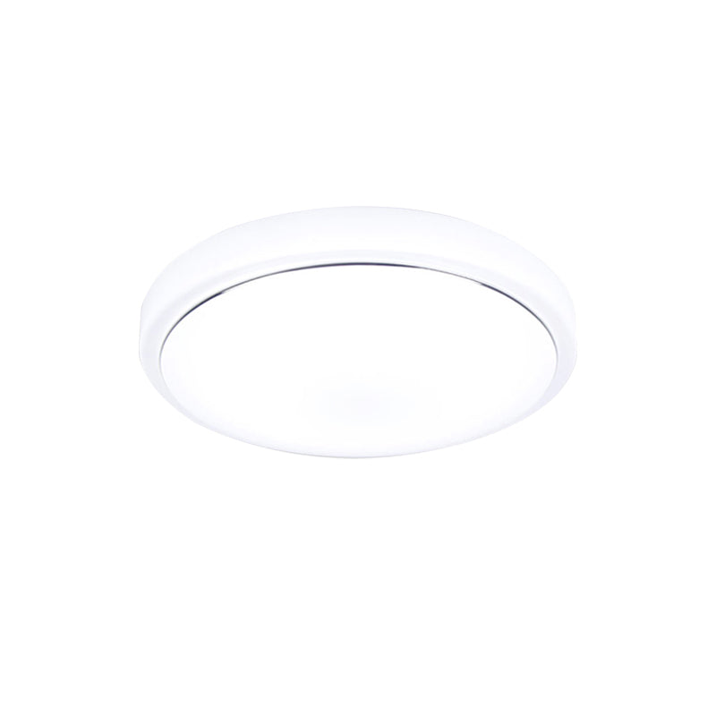 Metal LED Ceiling Light Fixture with Acrylic Shade for Hallway - Warm/White, 7.5"/9"/12" Dia