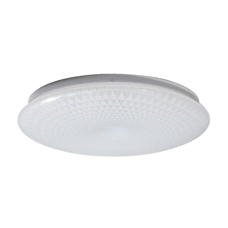 Modern Acrylic LED Ceiling Light Fixture in Warm/White/Natural Light – 15"/19" Dia