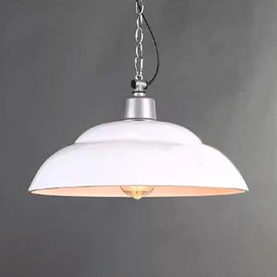 Vintage Metal Double Bubble Ceiling Light with Black & Green Shades for Living Room
