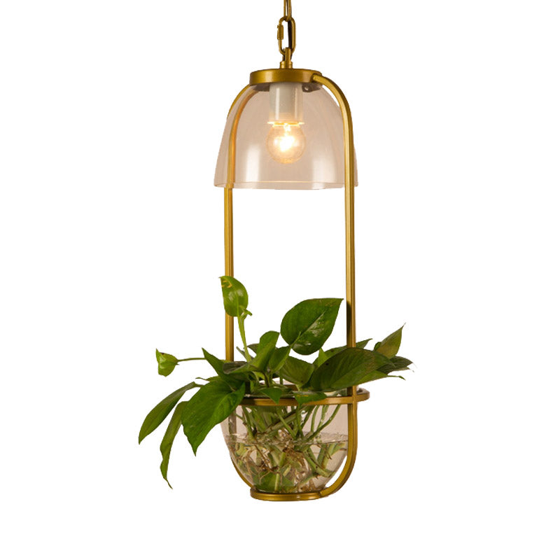 Vintage Rectangle Pendant Ceiling Light: Metal LED Suspension Lamp (1 Bulb) in Black/White/Gold for Restaurants