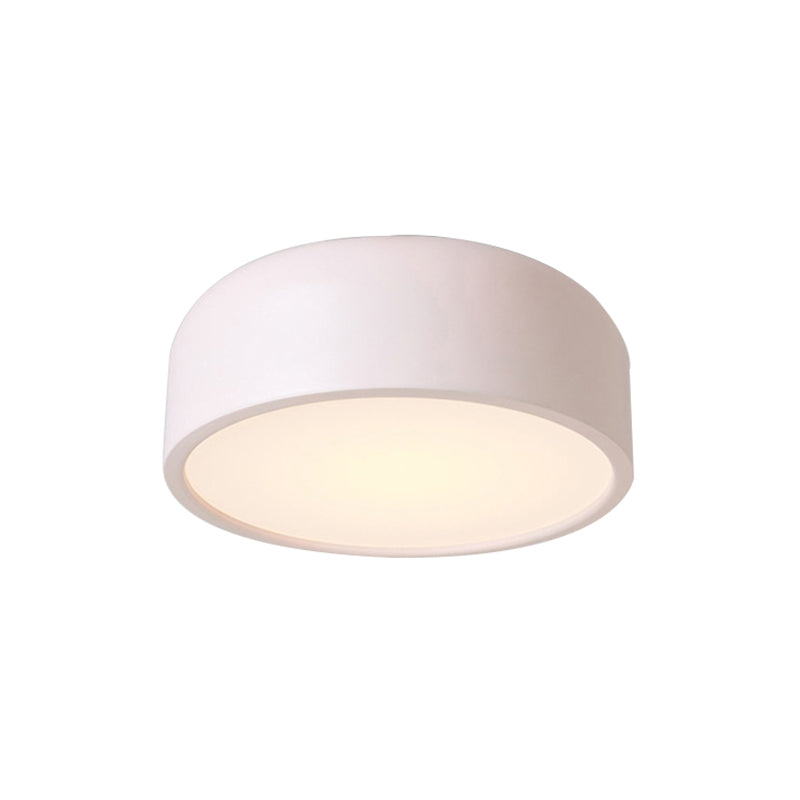 Plafonnier LED nordique pour chambre d'enfant avec abat-jour en forme de dôme en acrylique