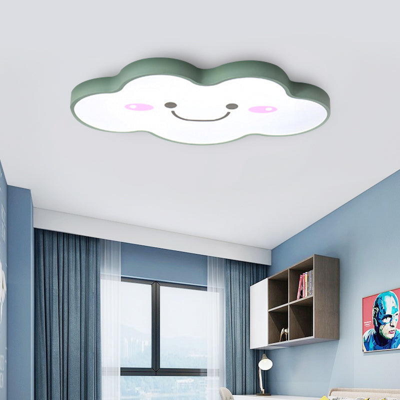 Smiling Cloud Ceiling Light - Children's Nordic Style Acrylic Ceiling Fixture