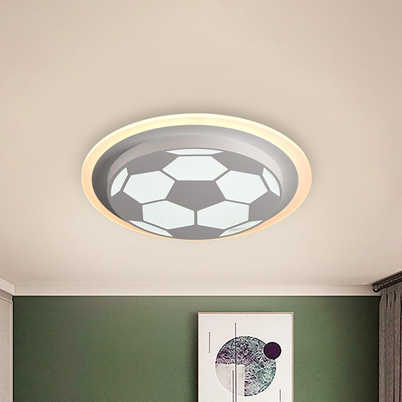 Soccer Cartoon LED Flush Mount Lamp – Stylish and Bright Lighting Fixture for Bedroom
