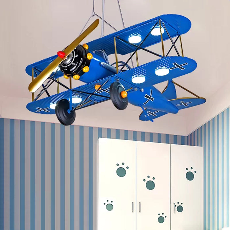 Bright Metal Glider Ceiling Mount Light: Vibrant Flush Ceiling Light for Boys Bedroom