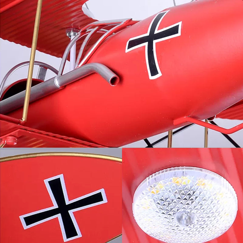 Bright Metal Glider Ceiling Mount Light: Vibrant Flush Ceiling Light for Boys Bedroom