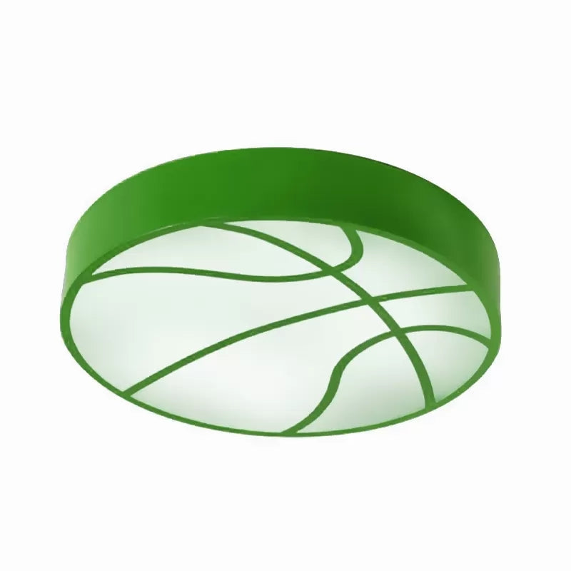Cartoon Basketball Ceiling Lamp for Baby's Room and Hallway