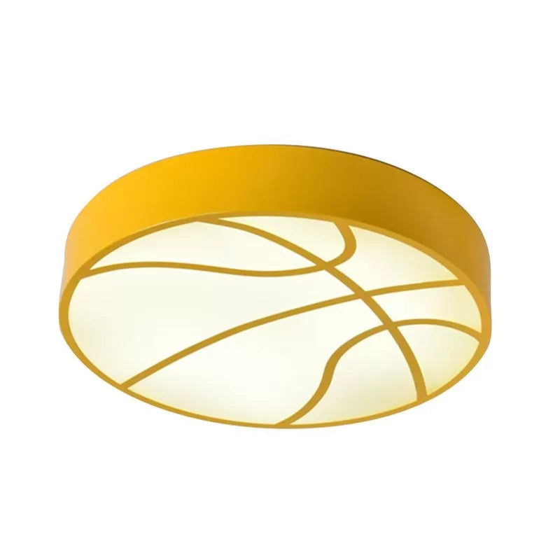 Cartoon Basketball Ceiling Lamp for Baby's Room and Hallway
