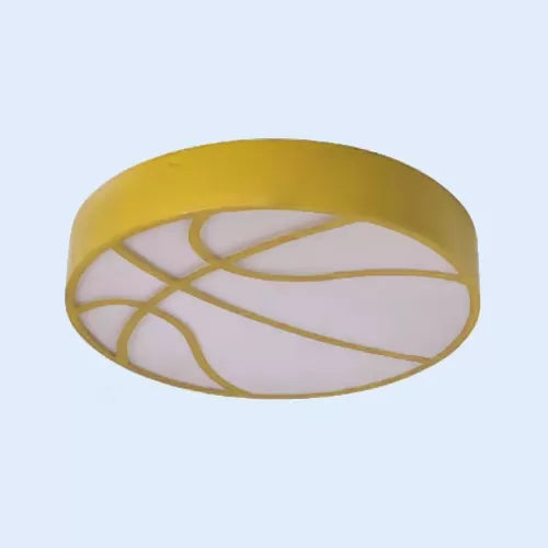 Cartoon Basketball Ceiling Lamp for Baby's Room and Hallway