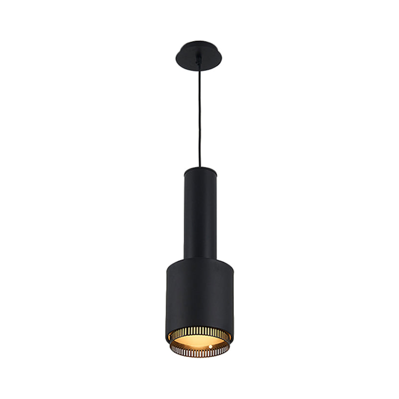 Modernist Black/White Hand Grenade Pendant Light for Restaurant
