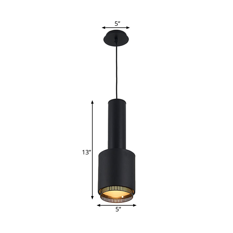 Modernist Black/White Hand Grenade Pendant Light for Restaurant
