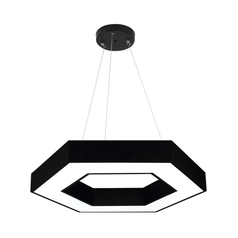 Suspension LED contemporaine en nid d'abeille - Vert/bleu/rouge dans une lumière blanche/chaude/naturelle