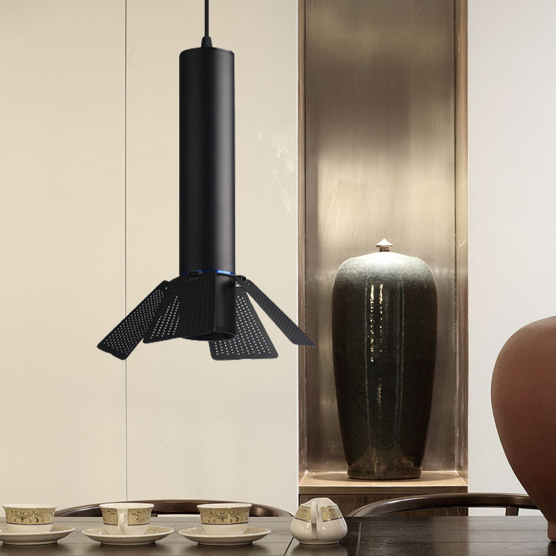 Mini Hanging Lamp Tube Shade - Macaron Style, Metallic Pendant Lighting - Perfect for Cloth Shop!