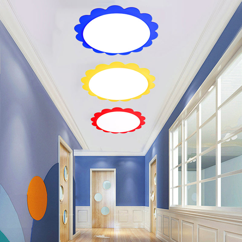Cartoon Flower Ceiling Light for Corridor and Bathroom