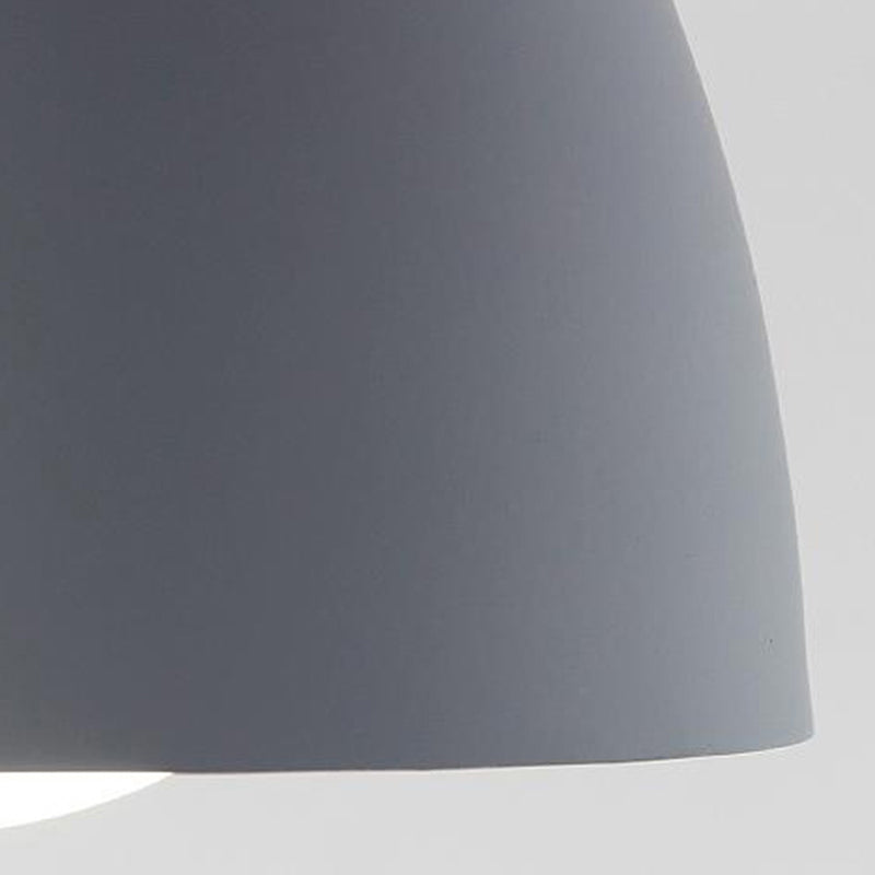 Lampe à suspension entonnoir contemporaine en aluminium - Convient pour une salle d'étude ou un café - 6,5/10 pouces de large, 1 lumière