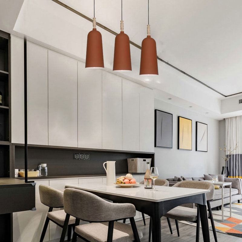 Nordic Metal Pendant Light - Stylish Hanging Lamp For Cafe Or Bookstore Coffee