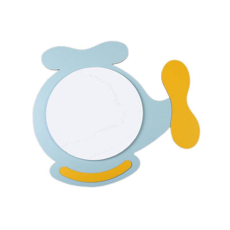 Children's LED Ceiling Mount Light with Wooden Cartoon Pattern - Ideal for Kindergarten