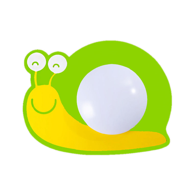 Children's LED Ceiling Mount Light with Wooden Cartoon Pattern - Ideal for Kindergarten