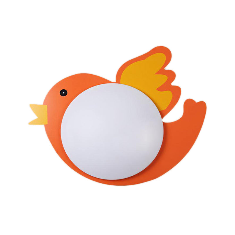 Children's LED Ceiling Mount Light with Wooden Cartoon Pattern - Ideal for Kindergarten